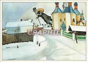 Seller image for Carte Postale Moderne Marc chagall (1887) Au dessus de Vitebsk for sale by CPAPHIL