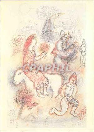 Seller image for Carte Postale Moderne Souvenir du cirque Marc Chagall for sale by CPAPHIL