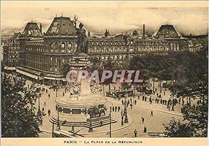 Seller image for Carte Postale Ancienne Paris La Place de la Repubique for sale by CPAPHIL