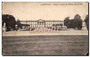 Seller image for Compiegne Carte Postale Ancienne FAcade principale du chteau cote du parc for sale by CPAPHIL