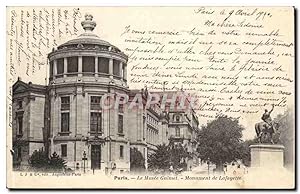 Image du vendeur pour Paris Carte Postale Ancienne Le Musee Guimet Monument de Lafayette (asie arts asiatiques) mis en vente par CPAPHIL
