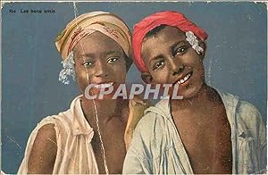 Bild des Verkufers fr Carte Postale Ancienne Les Bons Amis Afrique zum Verkauf von CPAPHIL