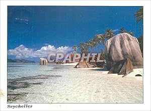 Bild des Verkufers fr Carte Postale Moderne Seychelles Anse Source d'Argent La Digue zum Verkauf von CPAPHIL