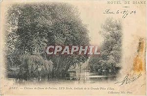 Immagine del venditore per Carte Postale Ancienne Anet Chteau de Diane de Poitiers XVIe Siecle Enfilade de la Grande Piece d'Eau venduto da CPAPHIL