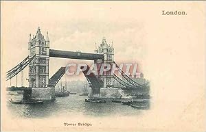 Bild des Verkufers fr Carte Postale Ancienne London Tower Bridge zum Verkauf von CPAPHIL