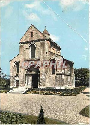 Carte Postale Moderne Soissons (Aisne) Ancienne Eglise Romane St Pierre