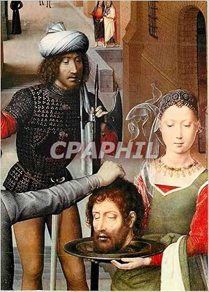 Seller image for Carte Postale Moderne Brugge St Janshospitaal Hans Memling (1433 1494) le Mariage Mystique de Ste Catherine (Volet Salome) for sale by CPAPHIL