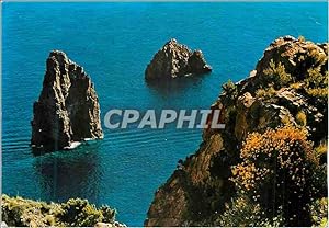 Carte Postale Moderne Lipari Isole Eolie (Sicilia) Faraglioni