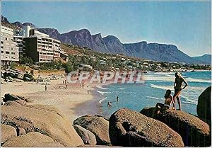 Bild des Verkufers fr Carte Postale Moderne Cape Town Clifton Beach zum Verkauf von CPAPHIL