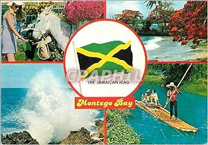Carte Postale Moderne The Jamaican Flag Montego Bay