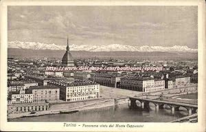 Italie Italia Torino Carte Postale Ancienne Panorama visto del Monte CAppuccini