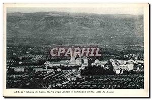 Seller image for Italy - Italie - Umbria - Assisi - Chiesa di Santa Maria degli Angeli e campagna umbre visita da Assisi - Carte Postale Ancienne for sale by CPAPHIL