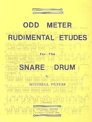 Bild des Verkufers fr Odd Meter Rudimental Etudesfor snare drum zum Verkauf von AHA-BUCH GmbH