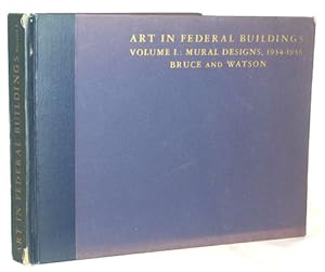 Seller image for Art In Federal Buildings An Illustrated Record Of The Treasury Department's New Program In Painting And Sculpture Volume I, Mural Designs, 1934-1936 for sale by Town's End Books, ABAA