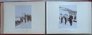 Album photographies noir et blanc Villefranche sur mer, ca 1899/1905