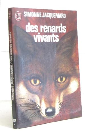 Bild des Verkufers fr Des renards vivants zum Verkauf von crealivres