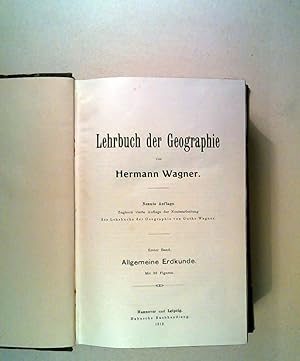 Seller image for Allgemeine Erdkunde. Lehrbuch der Geographie Band 1 for sale by ANTIQUARIAT Franke BRUDDENBOOKS
