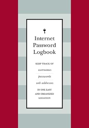 Immagine del venditore per Internet Password Logbook (Red Leatherette) (Hardcover) venduto da Grand Eagle Retail