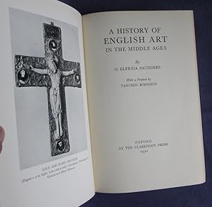 Seller image for A History of English Art in the Middle Ages for sale by C L Hawley (PBFA)