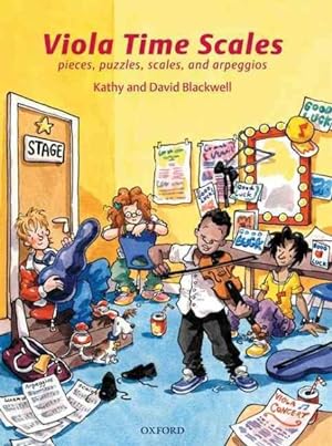 Seller image for Viola Time Scales : Pieces, Puzzles, Scales and Arpeggios for sale by GreatBookPrices
