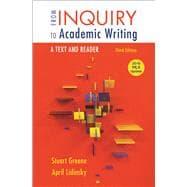 Seller image for From Inquiry to Academic Writing: A Text and Reader, 2016 MLA Update Edition for sale by eCampus