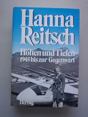 3 Bücher Hanna Reitsch Höhen Tiefen Messerschmitt Komet Verkehrsflugzeuge gestern heute