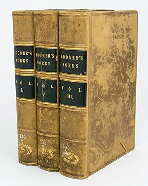 Bild des Verkufers fr The Works of that Learned and Judicious Divine, Mr. Richard Hooker, with an Account of his Life and Death, by Isaac Walton. Arranged by the Rev. John Keble zum Verkauf von Michael Treloar Booksellers ANZAAB/ILAB