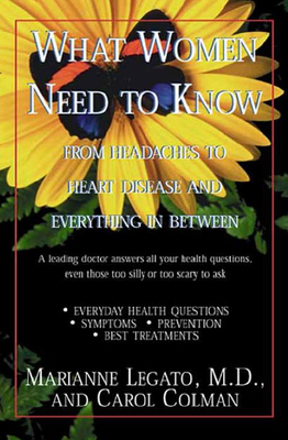 Imagen del vendedor de What Women Need to Know: From Headaches to Heart Disease and Everything in Between (Paperback or Softback) a la venta por BargainBookStores