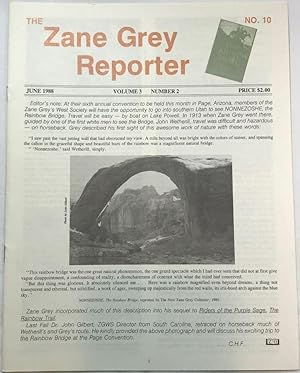 The Zane Grey Reporter: Vol 3, No. 2; June 1988