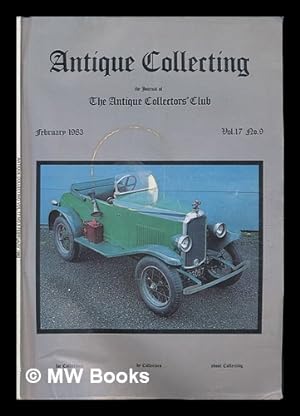 Seller image for Antique collecting: The journal of the antique collector's club for sale by MW Books