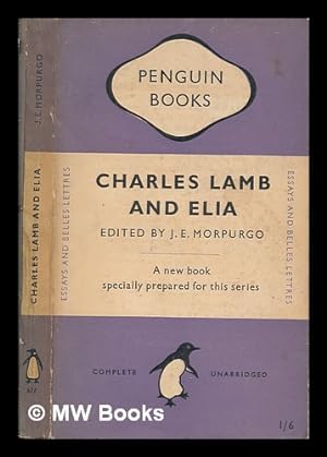 Seller image for Charles Lamb and Elia : Edited by J.E. Morpurgo for sale by MW Books