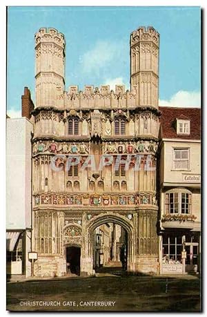 Seller image for Grande Bretagne Carte Postale Moderne Christchurch Gate Canterbury for sale by CPAPHIL