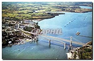 Grande Bretagne Tamar Bridge Carte Postale Moderne