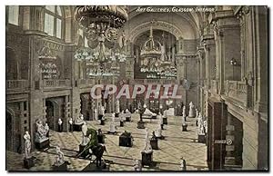 Ecosse - Scotland - Glasgow - Art Galleries Interior - Carte Postale Ancienne