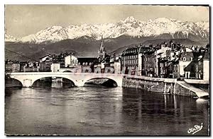 Image du vendeur pour Grenoble - Pont Marius Gontard et les Alpes- Carte Postale Ancienne mis en vente par CPAPHIL