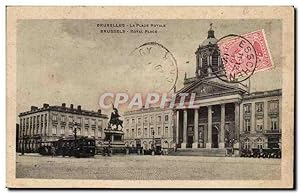 Image du vendeur pour Belgie Belgique BRuxelles Carte Postale Ancienne La place royale mis en vente par CPAPHIL