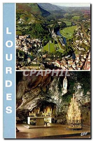 Seller image for Lourdes - Souvenir - Carte Postale Ancienne for sale by CPAPHIL