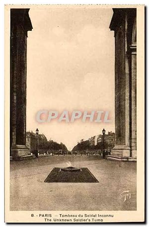 Image du vendeur pour Paris Carte Postale Ancienne Tombeau du soldat inconnu mis en vente par CPAPHIL