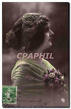 Image du vendeur pour Fantaisie - Femme - Bonne Sante - Martin - Carte Postale Ancienne mis en vente par CPAPHIL