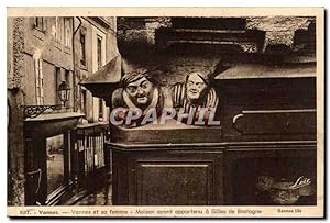 Image du vendeur pour Vannes Carte Postale Ancienne Vannes et sa femme Maison ayant appartenu a Gilles de Bretagne mis en vente par CPAPHIL
