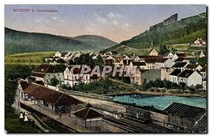 Carte Postale Ancienne Scheidt b Saarbrucken