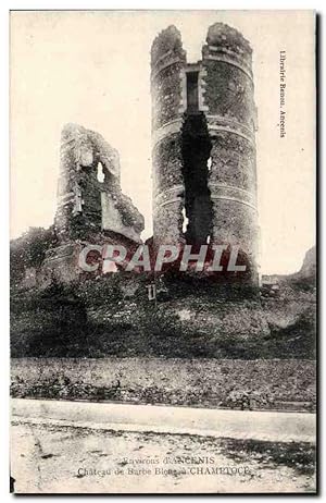 Image du vendeur pour Environs d'Ancenis Carte Postale Ancienne Chteau de Barbe bleue a Champtoce mis en vente par CPAPHIL