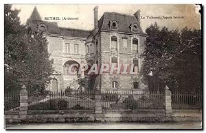 Rethel Carte Postale Ancienne Le tribunal (façade laterale)