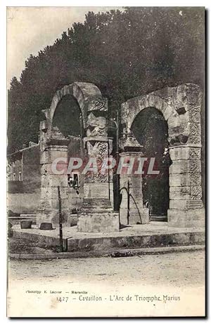 Image du vendeur pour Cavaillon - L'Arc de Triomphe Marius - Carte Postale Ancienne mis en vente par CPAPHIL