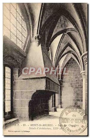 Seller image for Mont St Michel - Details d'Architecture XIII siecle - Carte Postale Ancienne for sale by CPAPHIL