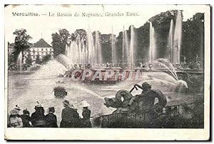 Image du vendeur pour Versailles Carte Postale Ancienne Le bassin de Neptune Grandes eaux mis en vente par CPAPHIL