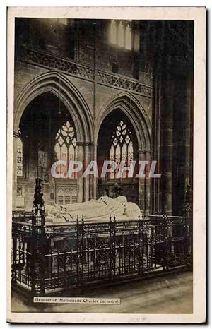 Grande Bretagne Great BRitain Carte Postale Ancienne GRosvernor Monument Chester CAthedral