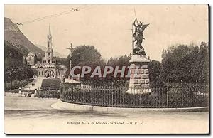 Bild des Verkufers fr Lourdes - Basilique de Notre Dame de Lourdes - Carte Postale Ancienne zum Verkauf von CPAPHIL