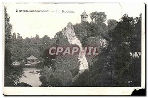 Image du vendeur pour Paris 19 - Buttes Chaumont - Le Rocher - Carte Postale Ancienne mis en vente par CPAPHIL