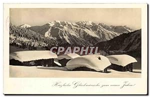 Immagine del venditore per Suisse Carte Postale Ancienne Herzliche Gluckwunsche zum neuen Jahre Nouvel an venduto da CPAPHIL